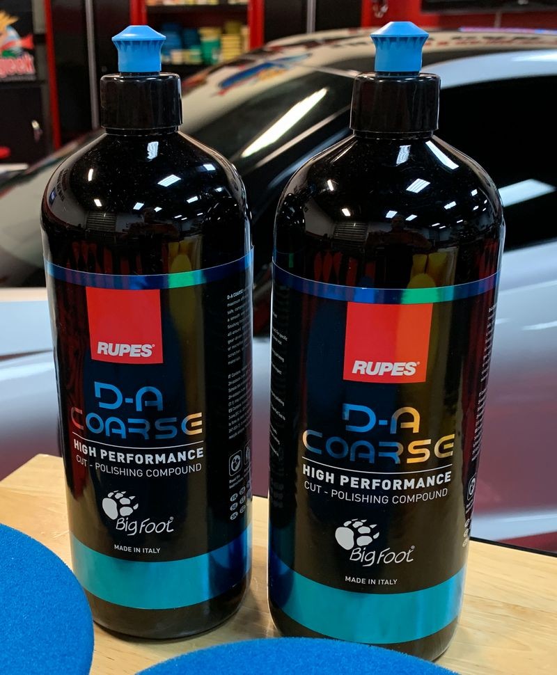 RUPES NEW DA Coarse Fine Compounds Profile Contour Foam Pads