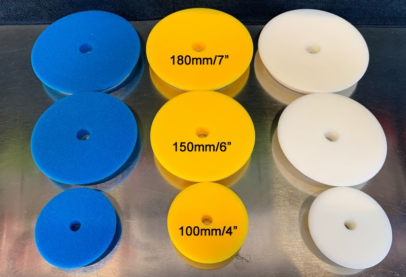RUPES Patented Countoured Profile D-A Foam Pads Mike Phillips
