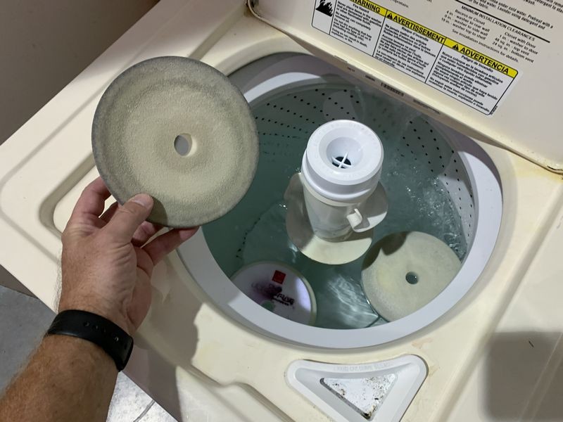 RUPES Ultrafine white foam finishing pads washed mike phillips