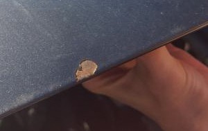 Rust Spot on car after painting