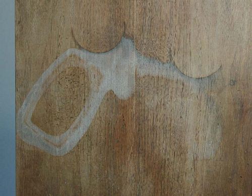 Sanding Wood Desk