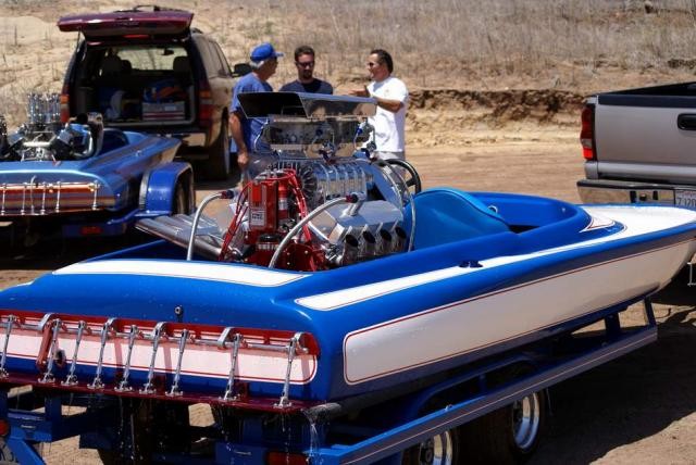 Sanger Drag Boats Bubble Deck V-Drive