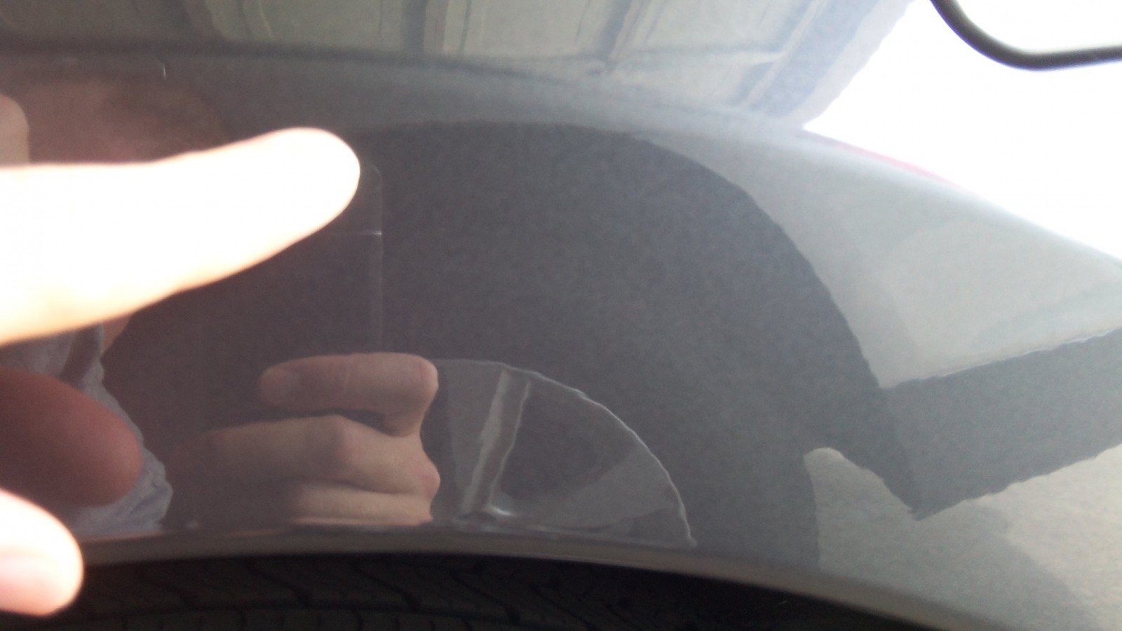 Scratch removal with Ultimate Compound