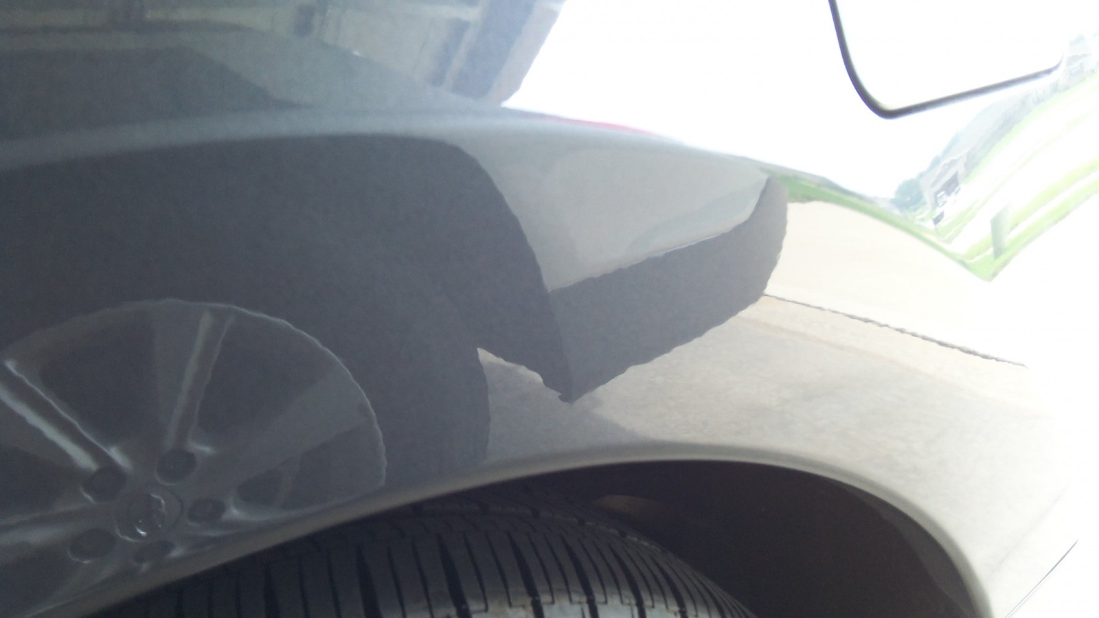 Scratch removal with Ultimate Compound
