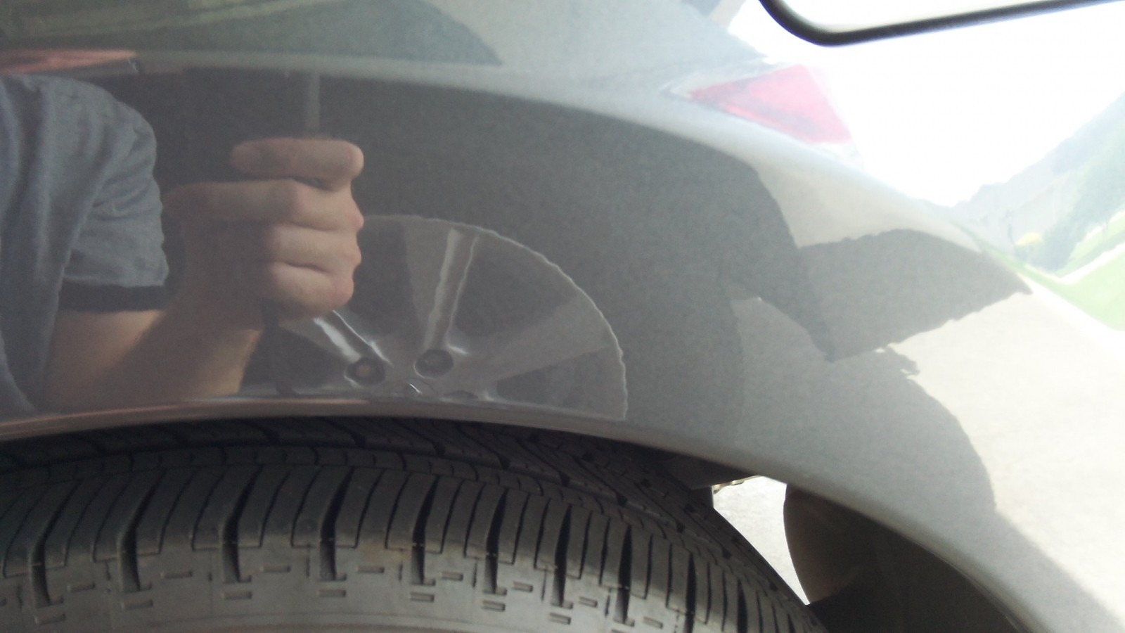 Scratch removal with Ultimate Compound