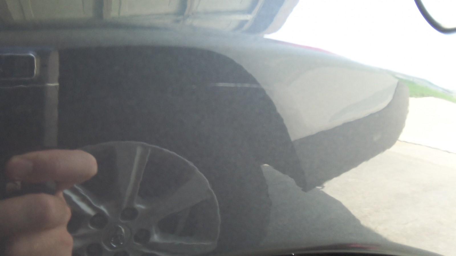Scratch removal with Ultimate Compound