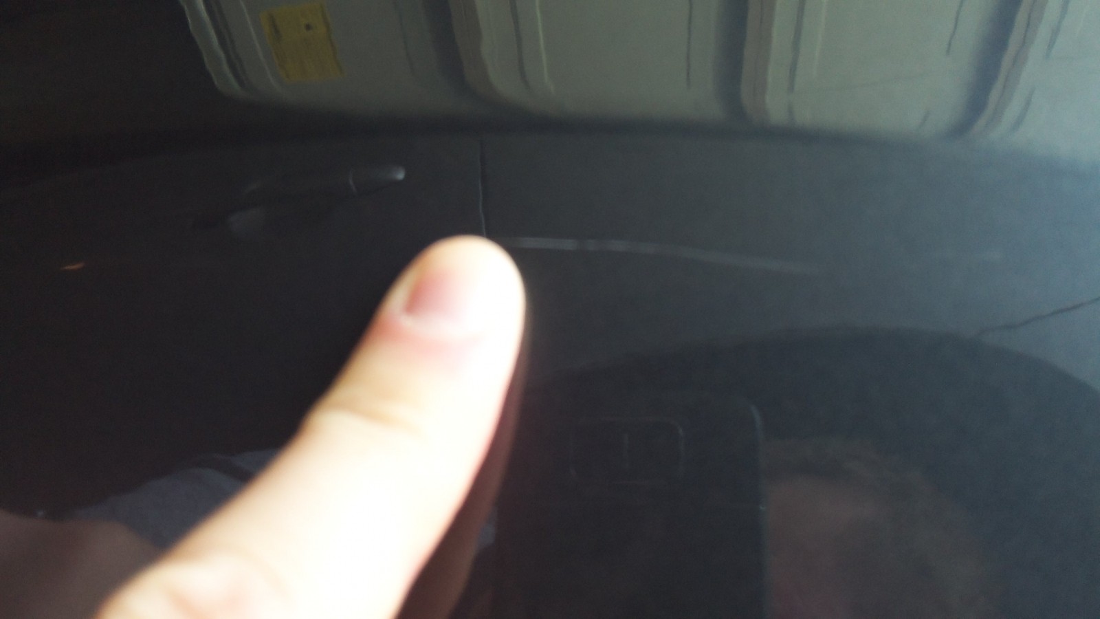 Scratch removal with Ultimate Compound