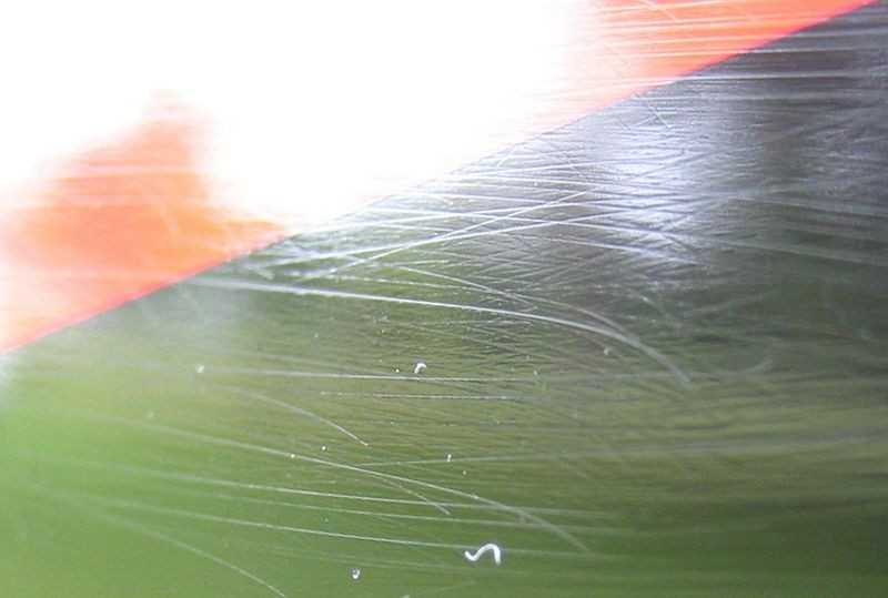 Scratches in Gel-Coat