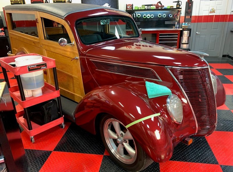Scuff and Buff Technique by Mike Phillips 1937 Ford Woody