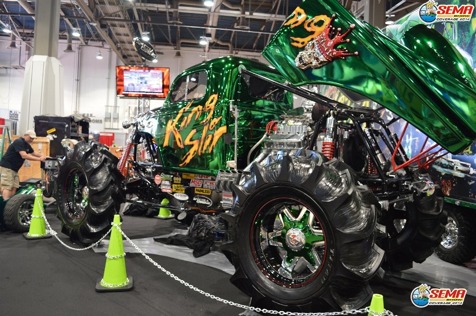 SEMA Show 2014 Set up