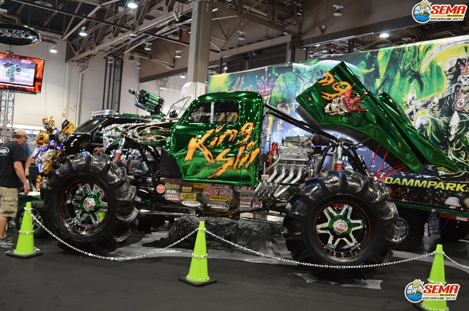 SEMA Show 2014 Set up