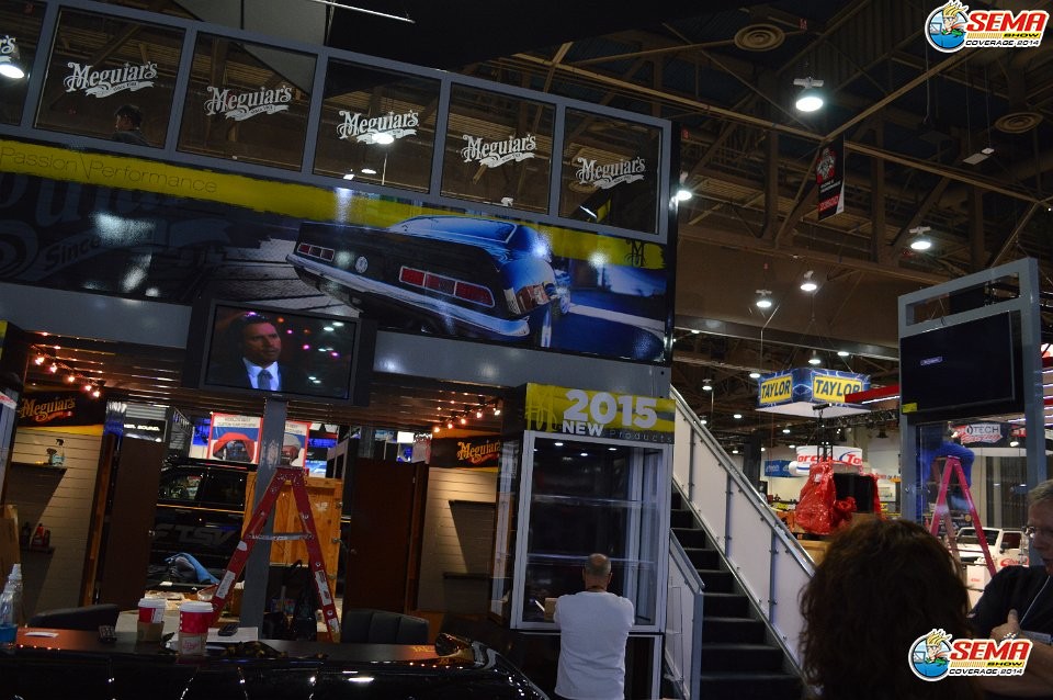 SEMA Show 2014 Set up