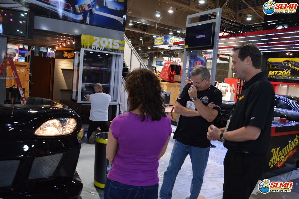 SEMA Show 2014 Set up