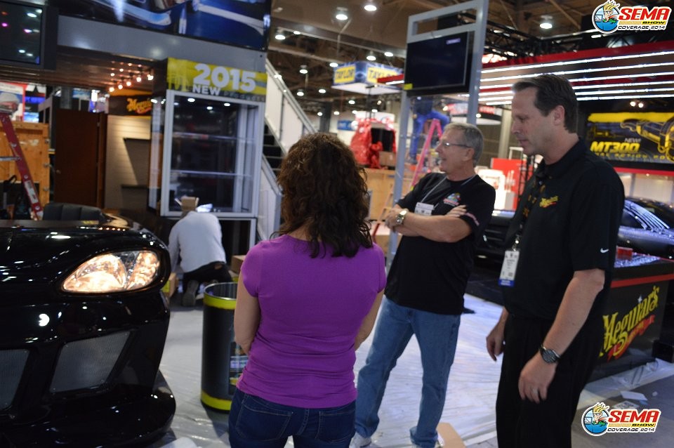 SEMA Show 2014 Set up