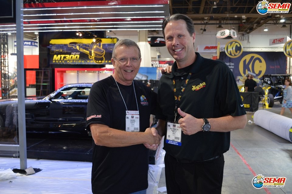 SEMA Show 2014 Set up