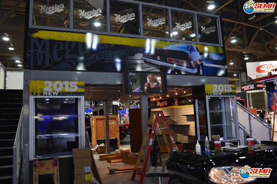 SEMA Show 2014 Set up