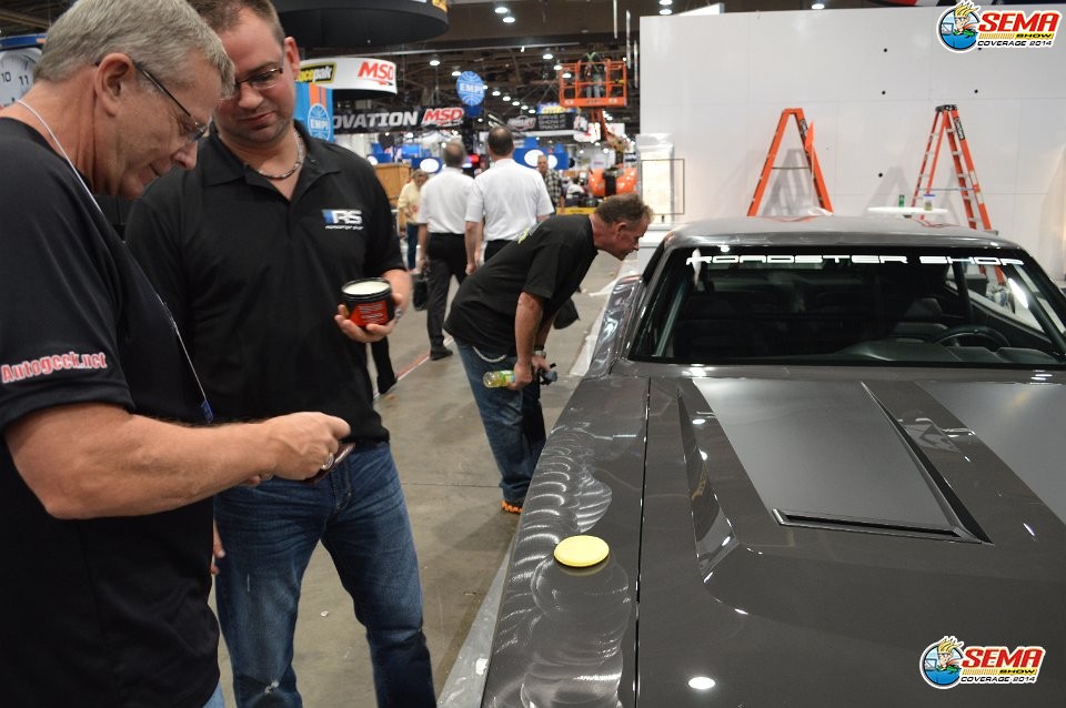 SEMA Show 2014 Set up