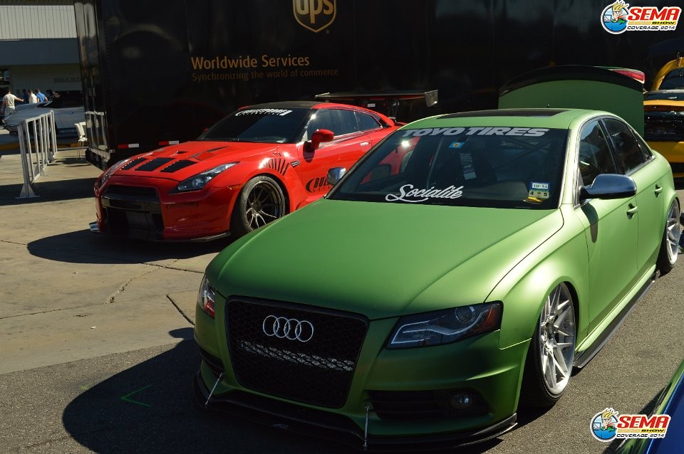 SEMA Show 2014 Set up