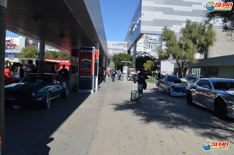 SEMA Show 2014 Set up
