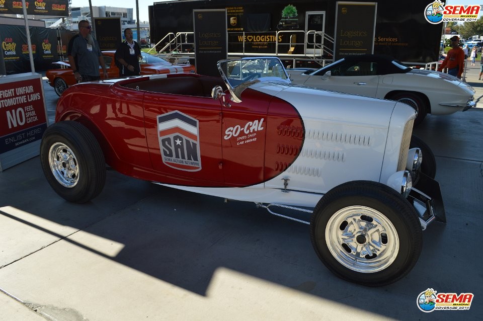 SEMA Show 2014 Set up