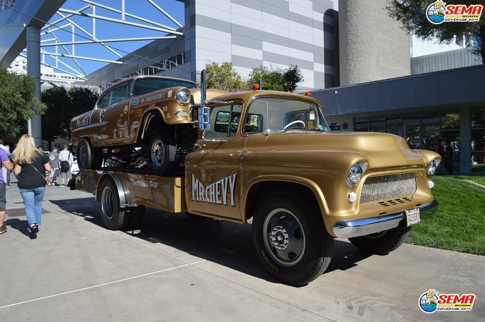 SEMA Show 2014 Set up