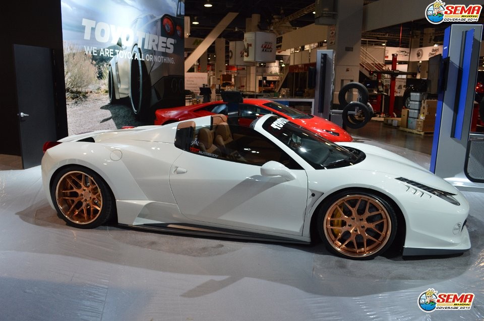 SEMA Show 2014 Set up