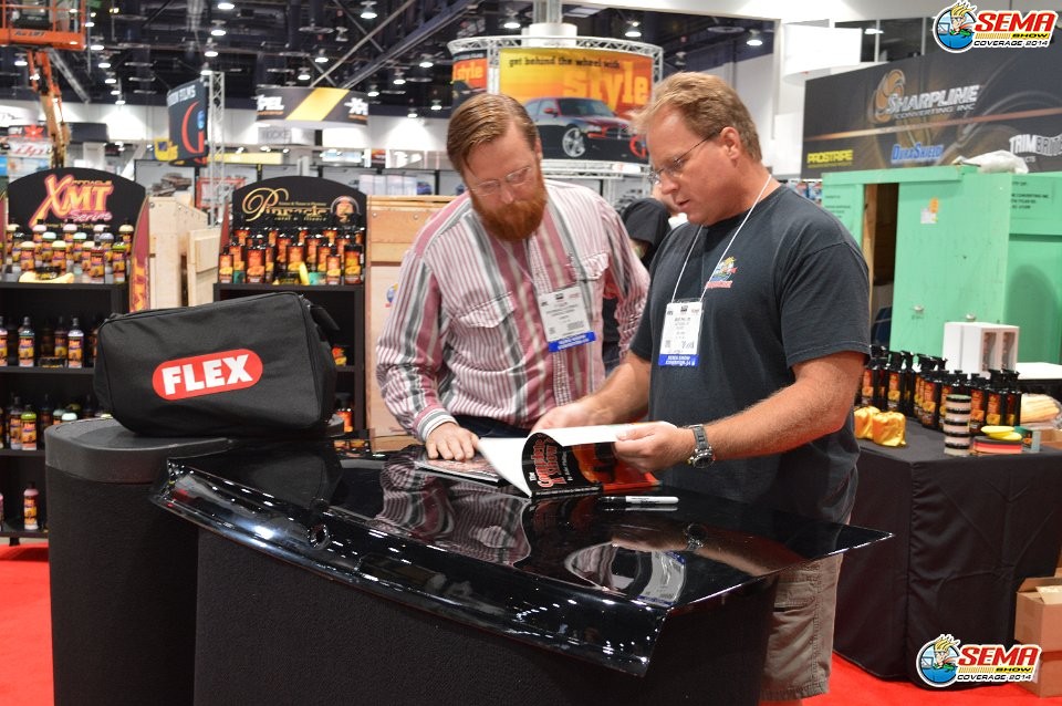 SEMA Show 2014 Set up