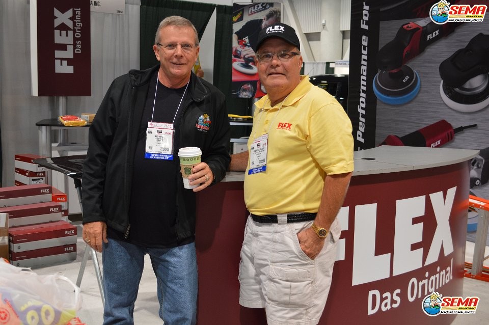 SEMA Show 2014 Set up
