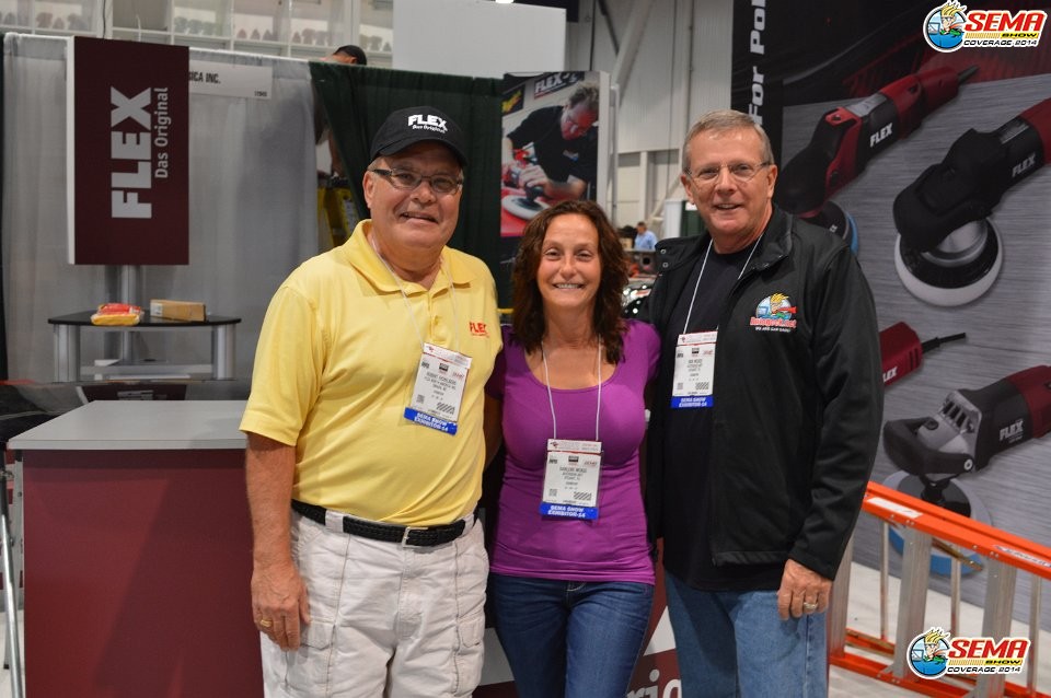 SEMA Show 2014 Set up