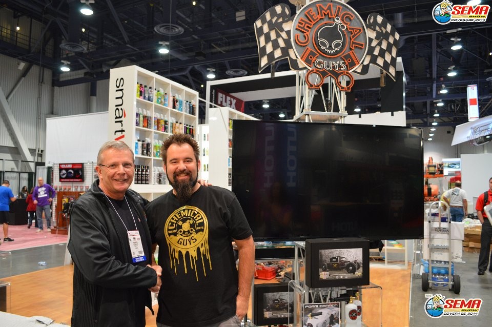 SEMA Show 2014 Set up