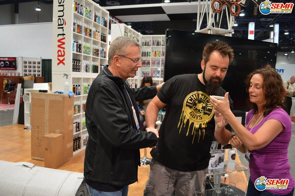 SEMA Show 2014 Set up