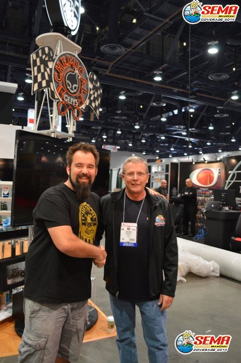 SEMA Show 2014 Set up