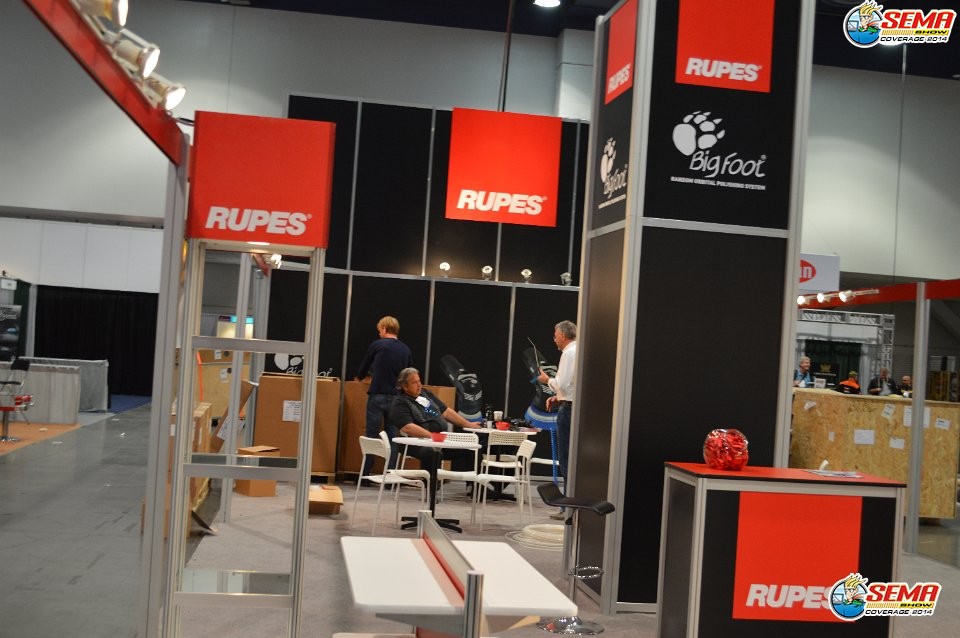 SEMA Show 2014 Set up