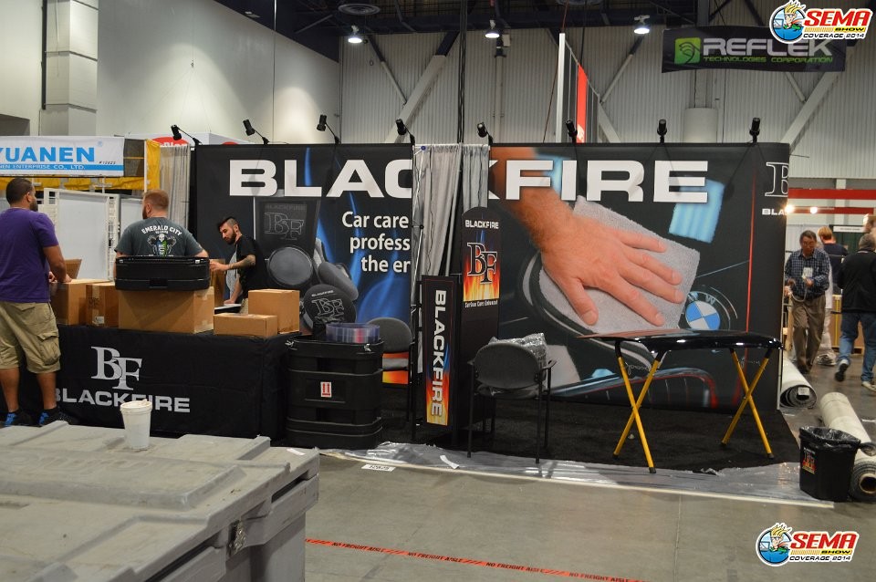 SEMA Show 2014 Set up