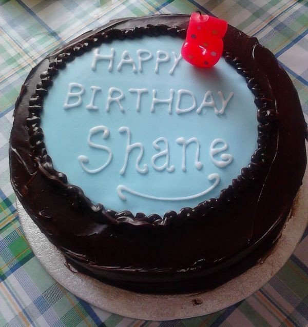 Shane Birthday Cake