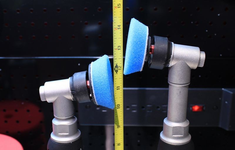 Short Neck vs Long Neck - The difference in length RUPES BigFoot Nano iBrid