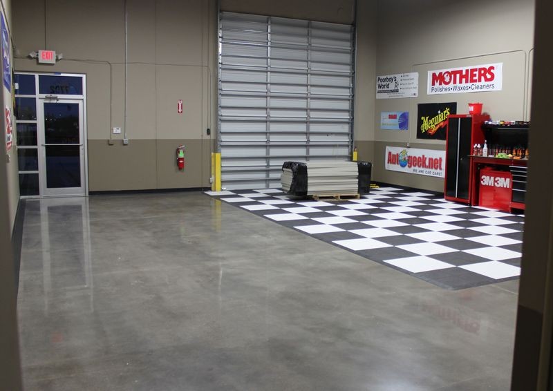 Show Car Garage Acoustical Ceiling
