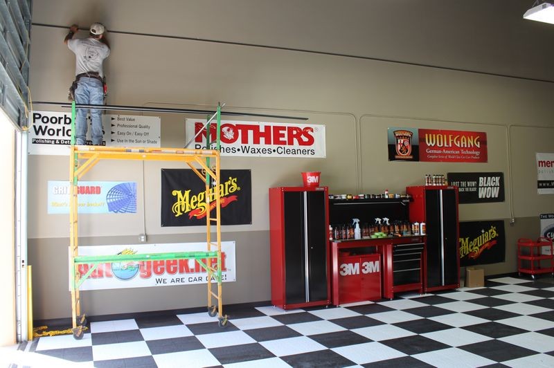 Show Car Garage Acoustical Ceiling