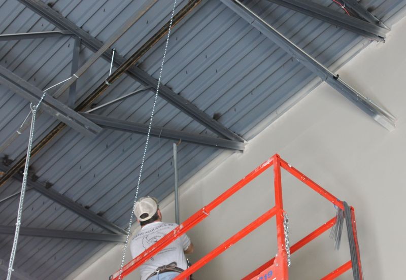 Show Car Garage Acoustical Ceiling