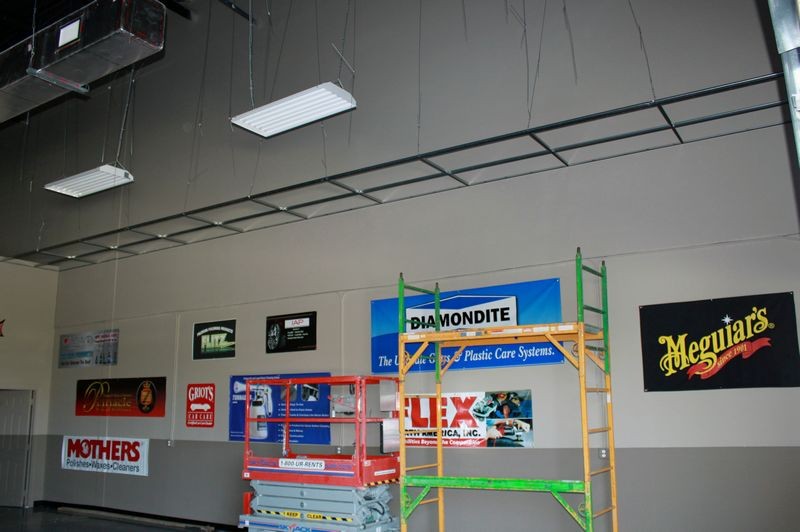 Show Car Garage Acoustical Ceiling