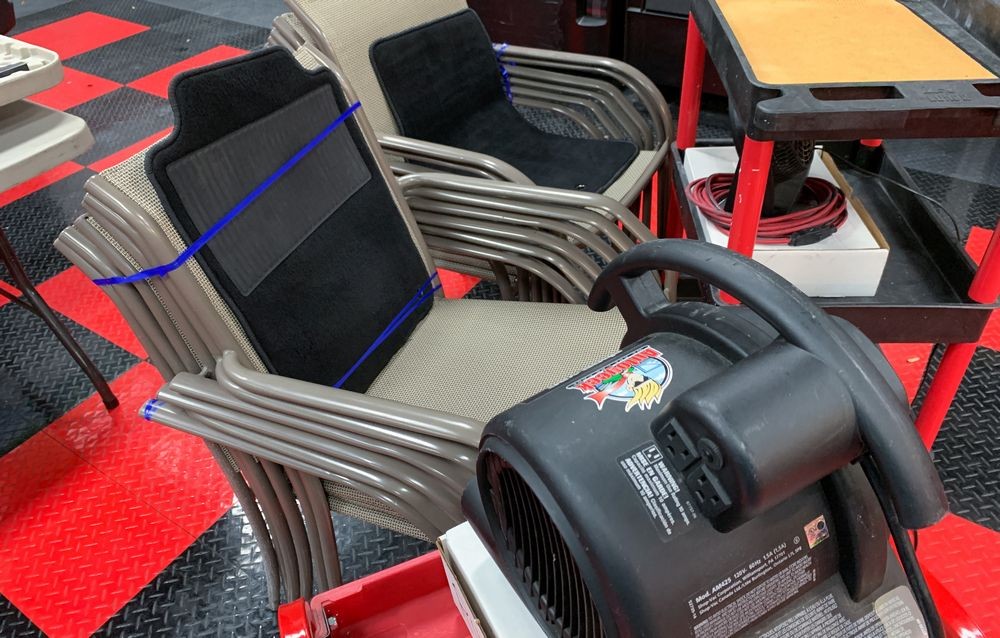 Simple Corvette Leather Interior Detail