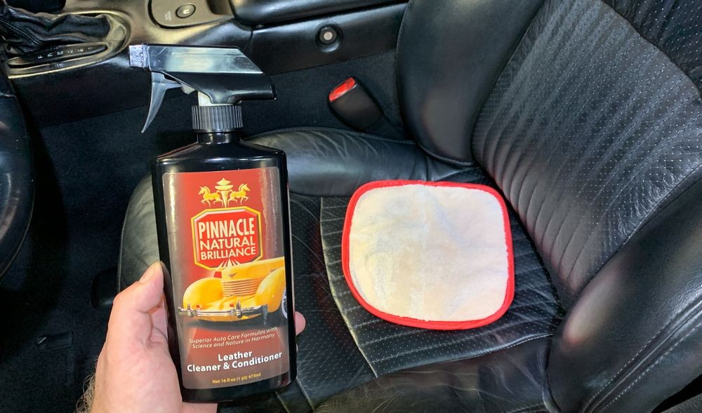 Simple Corvette Leather Interior Detail