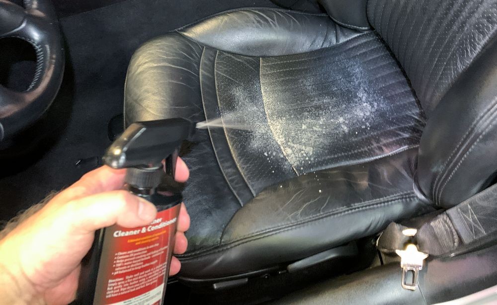 Simple Corvette Leather Interior Detail