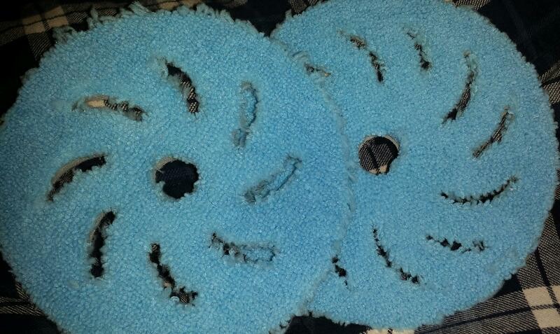 Six And Seven Inch Rupes Microfiber Pads