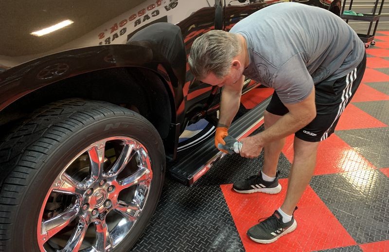 Solution Finish Restore Running Boards 2018 Chevy Silverado