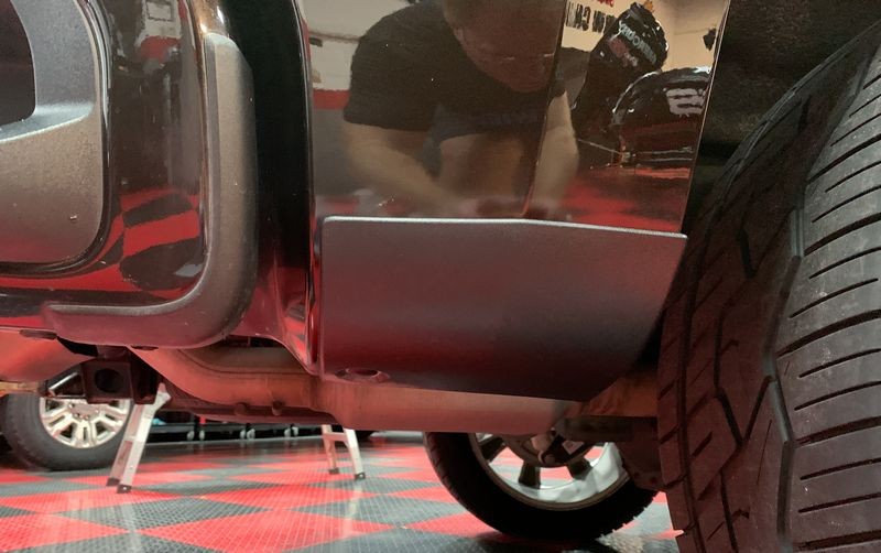 Solution Finish Restore Running Boards 2018 Chevy Silverado