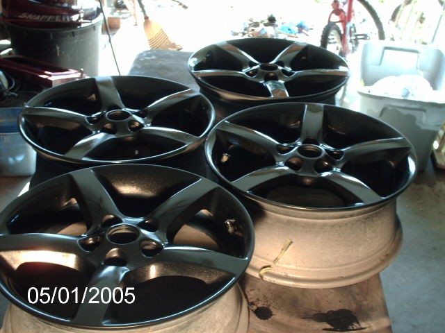 some custom painted wheels I did