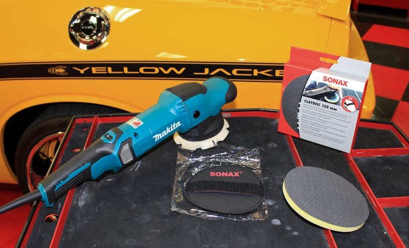 SONAX CC36 Ceramic Coating Supercharged Dodge Yellow Jacket Mike Phillips