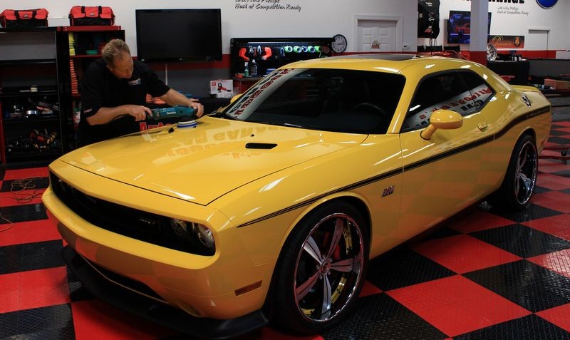 SONAX CC36 Ceramic Coating Supercharged Dodge Yellow Jacket Mike Phillips