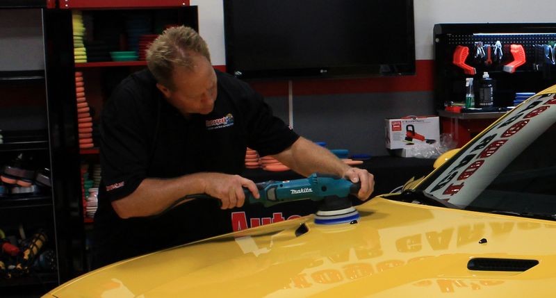 SONAX CC36 Ceramic Coating Supercharged Dodge Yellow Jacket Mike Phillips